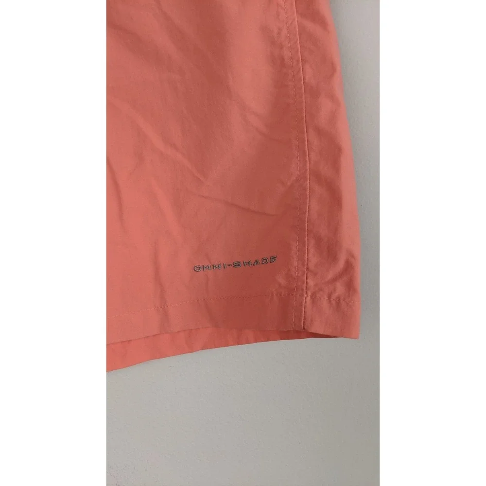 Columbia PFG Men's M Coral Fishing/Swim Shorts – Nylon, No‎ Mesh Lining